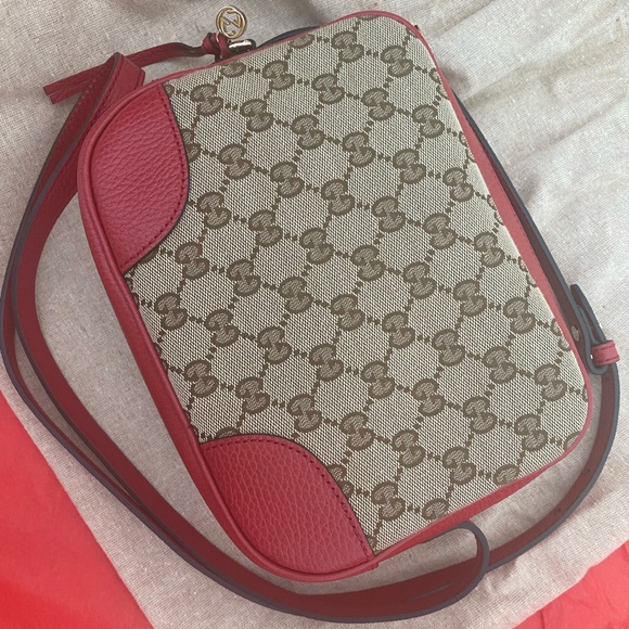 GUCCI GG CANVAS BREE CROSSBODY/SHOULDER BAG - Picture 5 of 9